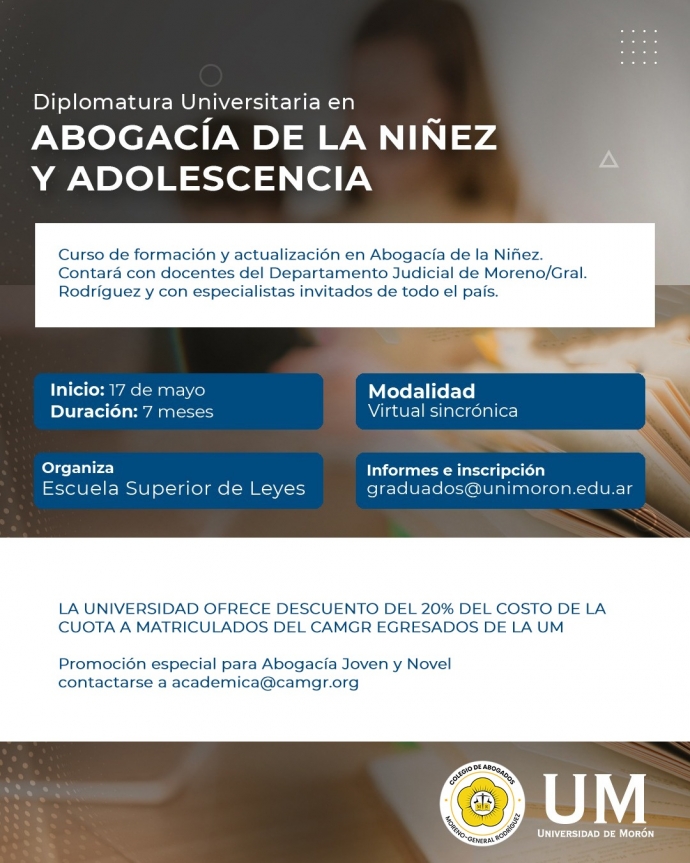 ABOGACIA DE LA NIÑEZ Y ADOLESCENCIA